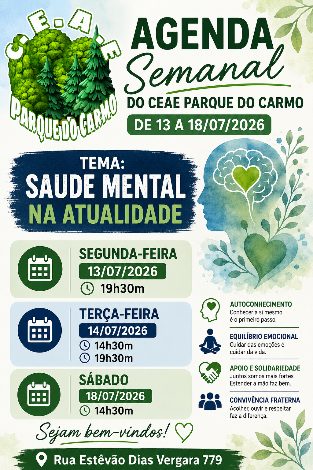 AGENDA SEMANAL