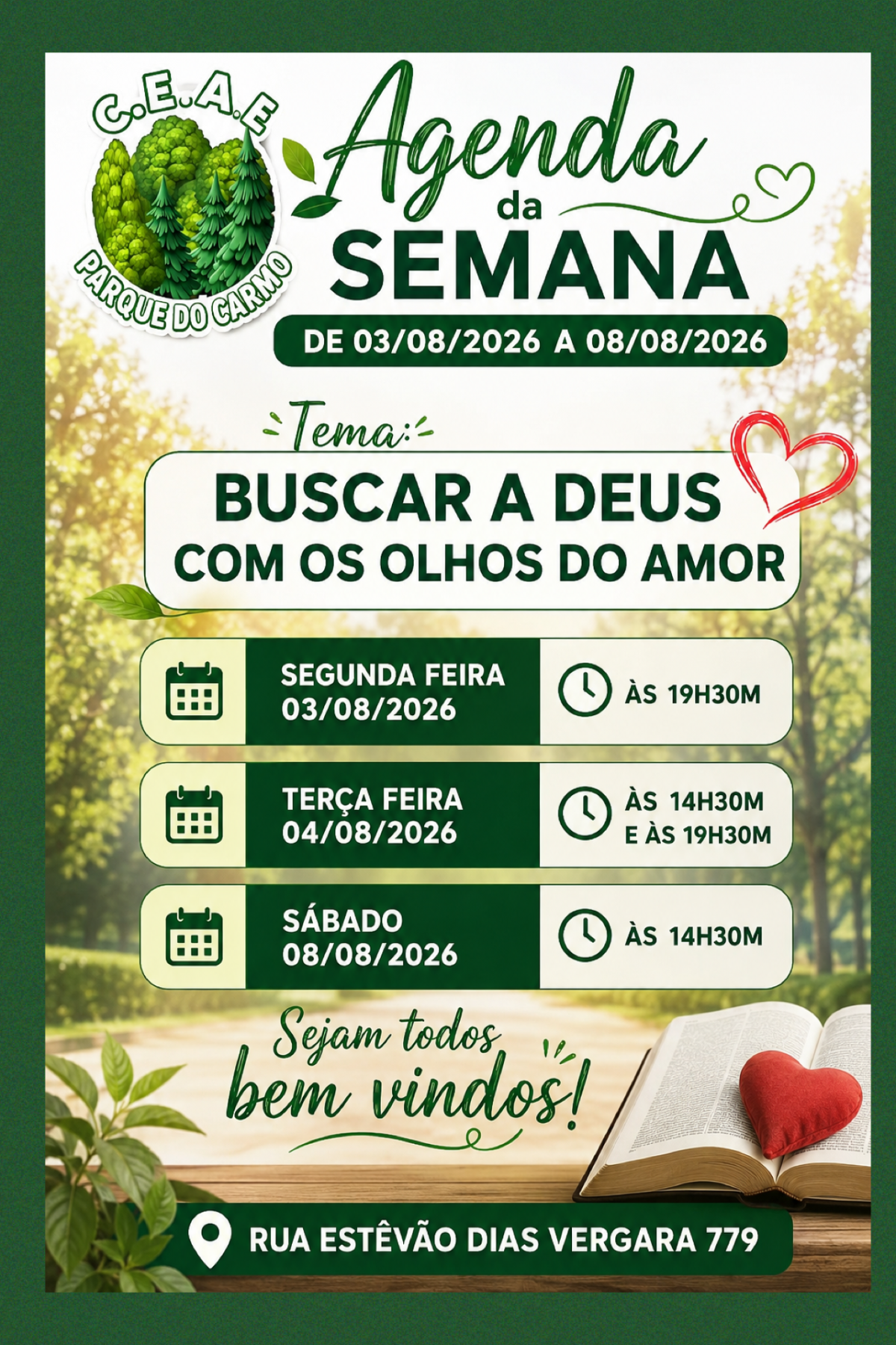 BUSCAR A DEUS COM OS OLHOS DO AMOR